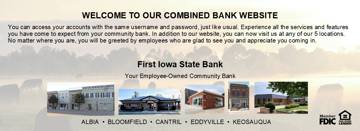 Home :: First Iowa State Bank